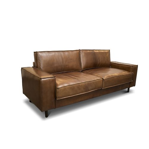 Canapé vintage - DOME - Ecomatrix SRL - marron / gris / noir