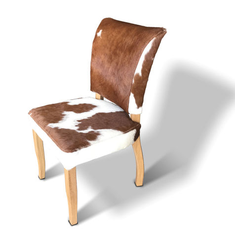 Chaise vintage - BRENDA - Ecomatrix SRL - d'intérieur / en cuir / en chêne