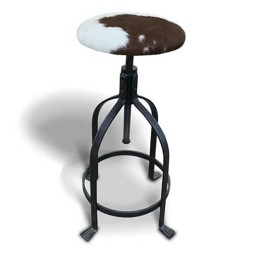 Tabouret d'orchestre traditionnel - FURRY - Ecomatrix SRL - avec piètement en fer forgé / à hauteur réglable / tapissé