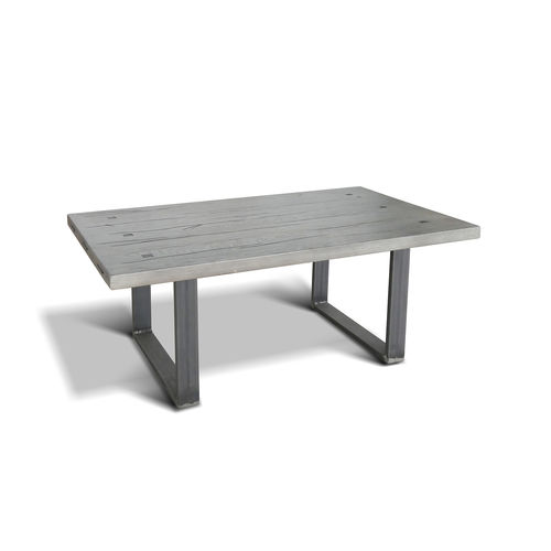 Table contemporaine - UDINE - Ecomatrix SRL - en chêne / avec piètement en acier / avec piètement en acier peint