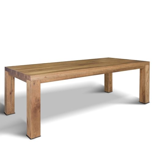 Table contemporaine - AURELIO  - Ecomatrix SRL - en chêne / avec piètement en chêne / rectangulaire