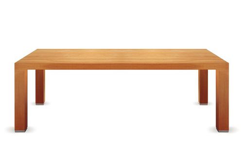 Table à manger contemporaine - CAMPUS XXL - Schulte Design GmbH - en chêne / en noyer / en hêtre
