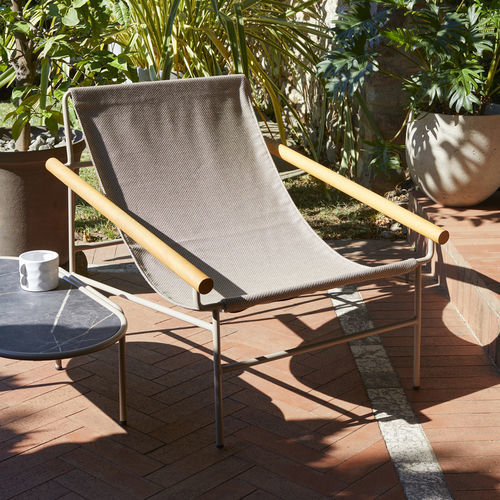 Fauteuil contemporain - DRESS_CODE Smart - SCAB GIARDINO SPA - en tissu / en acier à revêtement par poudre / écolabel FSC
