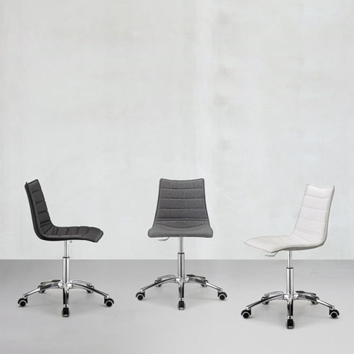 Chaise de bureau contemporaine - Zebra Pop - SCAB GIARDINO SPA - d'intérieur / en tissu / en polycarbonate