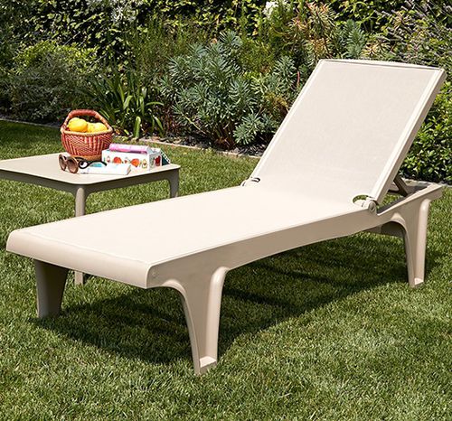 Bain de soleil contemporain - Tahiti - SCAB GIARDINO SPA - en tissu / en thermoplastique / professionnel