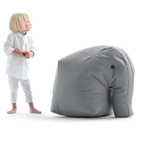 Fauteuil poire contemporain - CARL - Sitting Bull GmbH - en tissu / pour enfant / gris