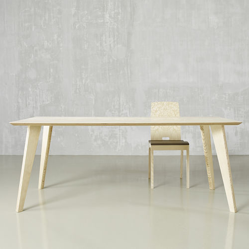 Table à manger design - FINN  - sixay furniture - en cerisier / en chêne / en noyer