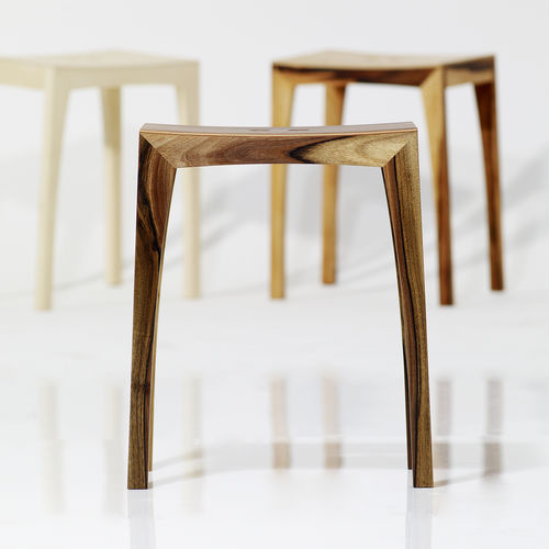Tabouret design - OTTO2 - sixay furniture - en bois / en cuir / en linoléum
