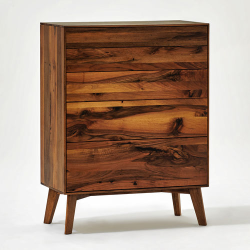 Commode contemporaine - FINN - sixay furniture - en chêne / en noyer / en bois massif