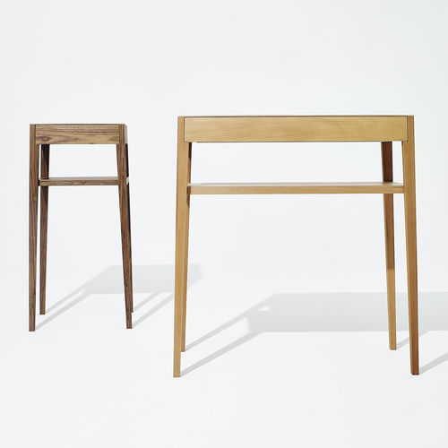 Console contemporaine - THEO UP1 / 2 - sixay furniture - en chêne / en noyer / en bois massif