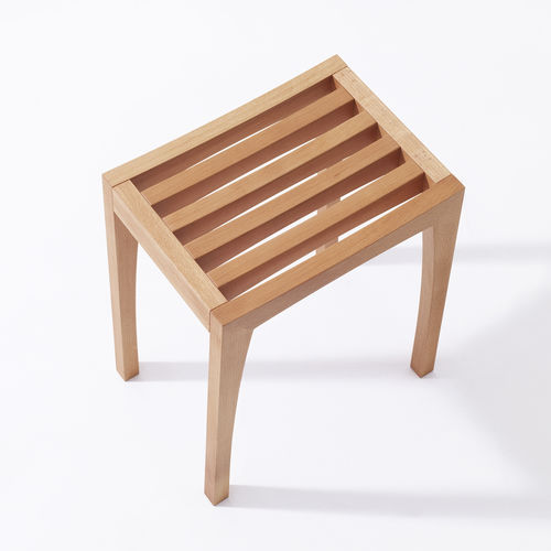 Tabouret design original - ZEBRA - sixay furniture - en chêne / en bois massif / en hêtre