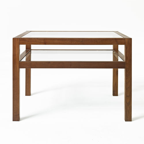 Table basse contemporaine - LATTE - sixay furniture - en verre dépoli / en verre trempé / en verre sablé