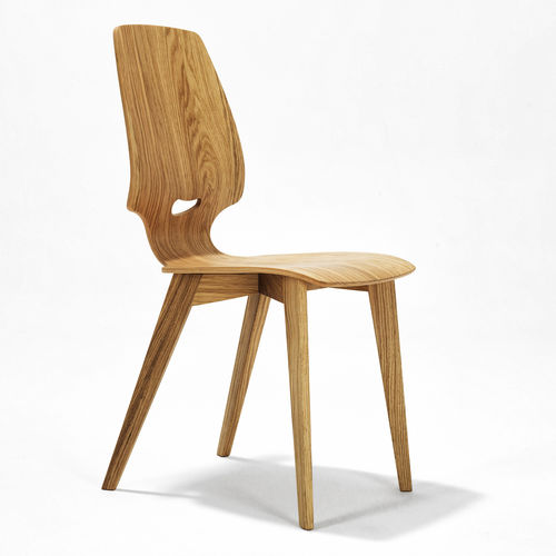 Chaise contemporaine - FINN  - sixay furniture - d'intérieur / en frêne / en hêtre