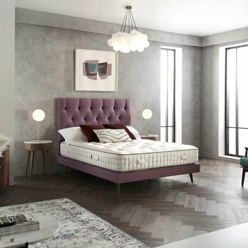 Matelas double - SIRIUS II 7 200 - HARRISON SPINKS - à ressorts / blanc / en coton