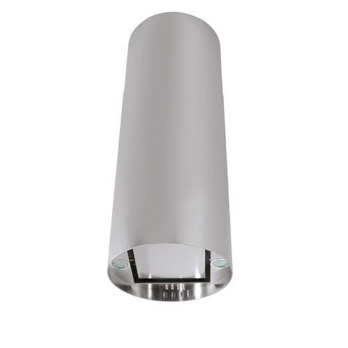 Hotte murale - CILINDRO PLUS - STEEL TIME SRL - îlot / avec éclairage intégré / design original