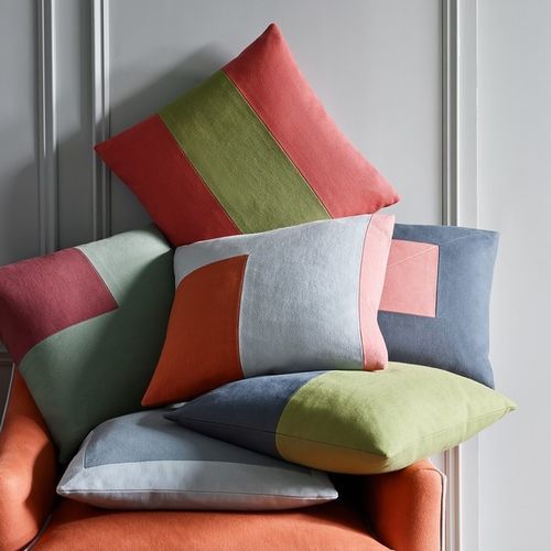 Tissu d'ameublement - OTIS  - Jane Churchill - pour rideaux / uni / en coton