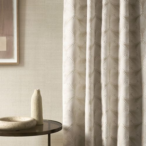 Tissu d'ameublement - ESTELLA  - Jane Churchill - pour rideaux / à motif / en polyester