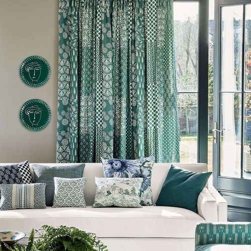 Tissu d'ameublement - IMRI  - Jane Churchill - pour rideaux / pour store enrouleur / patchwork