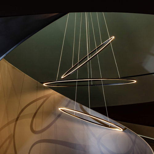 Suspension - ELLISSE TRIPLE - NEMO - en aluminium / en aluminium extrudé / en marbre