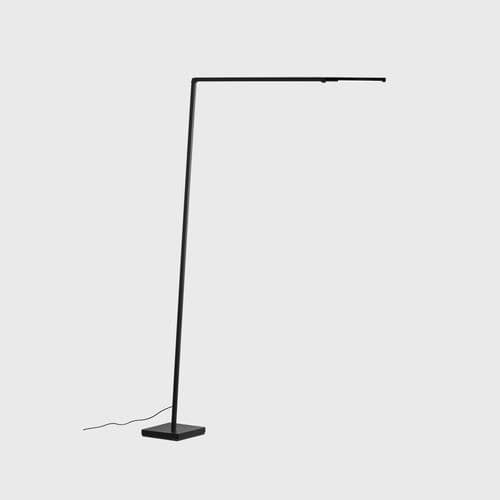 Lampe sur pied - UNTITLED - NEMO - en aluminium / en aluminium peint / en verre
