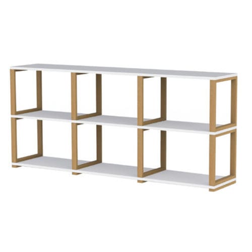 Étagère basse - ART : 2332 - Tenzo AB - contemporaine / en bois laqué / en chêne