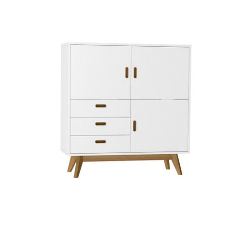 Buffet haut - BESS : 2166 - Tenzo AB - design scandinave / en bois laqué / en chêne