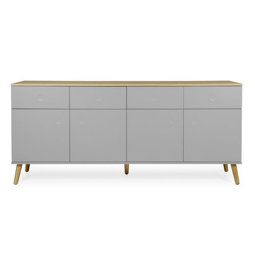 Buffet design scandinave - DOT : 1678 - Tenzo AB - en chêne / blanc / gris