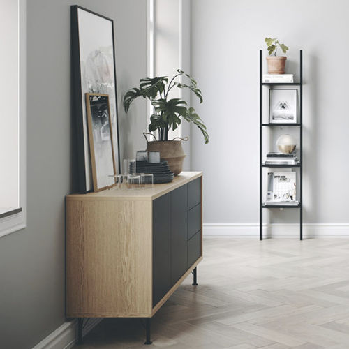 Buffet design scandinave - FLOW : 2876 - Tenzo AB - en chêne / en acier / en mélaminé