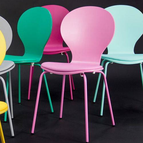 Chaise de salle à manger contemporaine - FLOWER : 610 - 680 - Tenzo AB - d'intérieur / résidentielle / noire