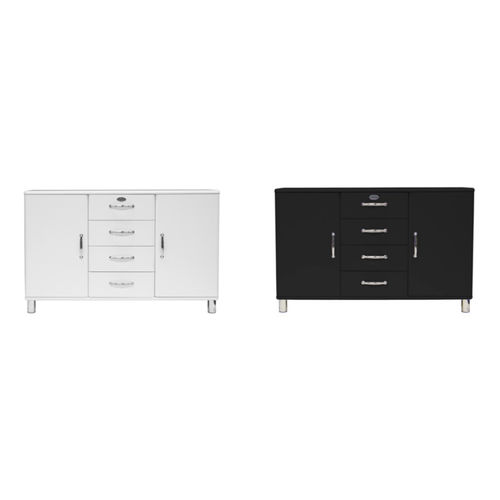 Commode contemporaine - MALIBU : 5236 - Tenzo AB - en bois laqué / non spécifié / blanche
