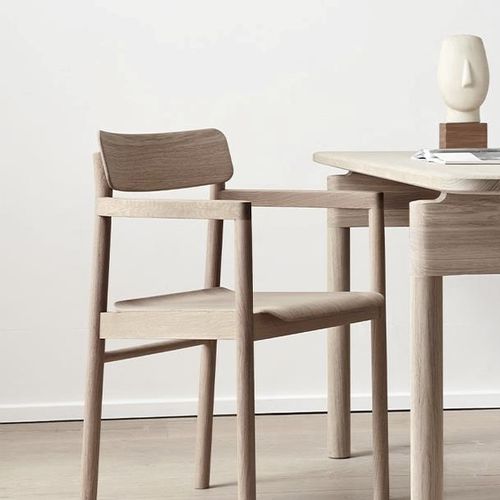 Chaise de conférence contemporaine - POST  - Fredericia Furniture - d'intérieur / en tissu / en cuir