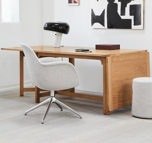 Bureau de direction - LIBRARY - Fredericia Furniture - sur pied / design scandinave / en chêne