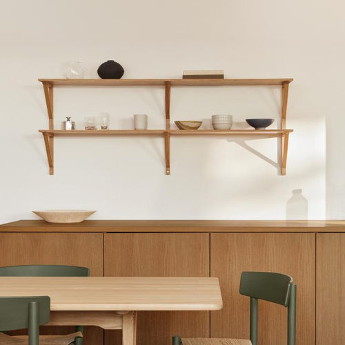 Étagère murale - BM29 - Fredericia Furniture - contemporaine / en chêne / en noyer