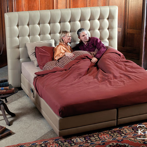 Tête de lit pour lit double - CARRERA - Kreamat NV - contemporaine / en tissu / en cuir