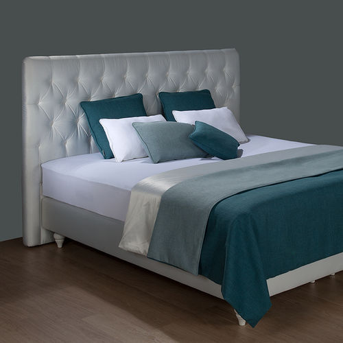 Tête de lit pour lit double - SAVOYE - Kreamat NV - contemporaine / en tissu / en cuir