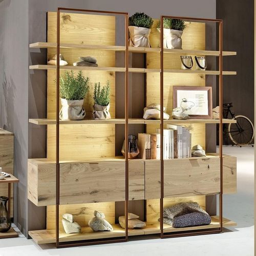 Étagère contemporaine - V-Cube - Voglauer Möbelwerk Gschwandtner & Zwilling GmbH & Co. KG - en chêne / de salon / avec rangement