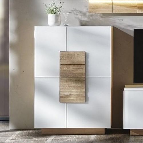 Buffet haut - V-Montana  - Voglauer Möbelwerk Gschwandtner & Zwilling GmbH & Co. KG - contemporain / en chêne / en noyer