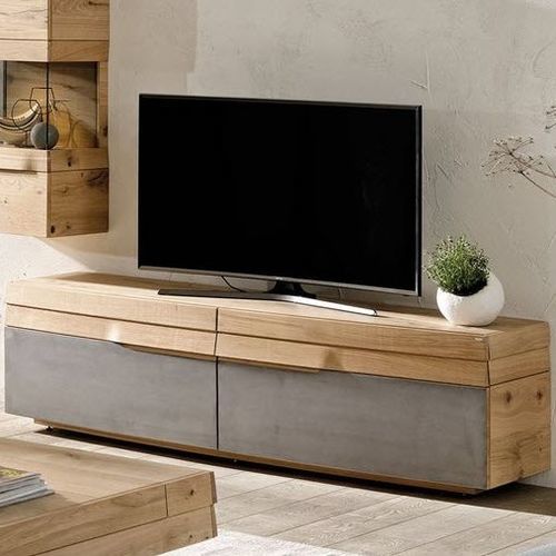 Meuble TV contemporain - V-Organo - Voglauer Möbelwerk Gschwandtner & Zwilling GmbH & Co. KG - lowboard / 2 portes / en chêne