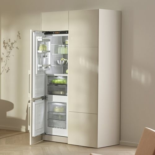 Réfrigérateur congélateur à double porte - V4000 178KNI - V-ZUG AG - résidentiel / encastrable / avec congélateur en bas