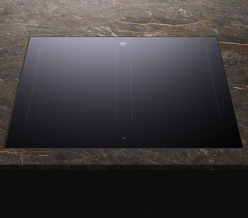 Table de cuisson à induction - V4000 I604 - V-ZUG AG - 4 foyers / encastrable / avec commandes tactiles