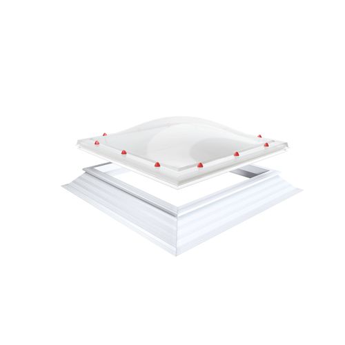 Dôme pour éclairage en verre - SPHERICAL: PC HEATSTOP - SKYLUX - en polycarbonate / courbé / pour toiture-terrasse