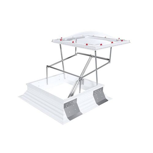 Dôme pour éclairage en verre - SKYMAX - SKYLUX - en métal / courbé / pour toiture-terrasse
