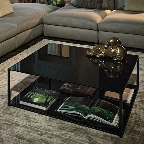 Table basse contemporaine - ISOLA - arketipo - en chêne / en MDF / en sucupira