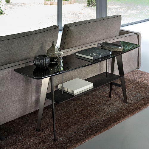 Console contemporaine - DOWNTOWN - arketipo - en chêne / en sucupira / en métal
