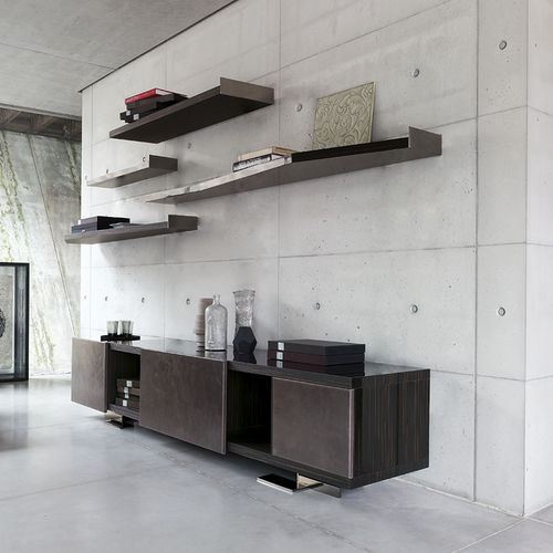 Buffet contemporain - ENDOR - arketipo - en chêne / en ébène / en sucupira