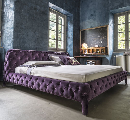 Lit double - WINDSOR DREAM - arketipo - classique / tapissé / avec tête de lit tapissée