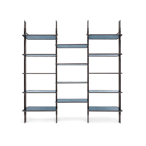 Étagère contemporaine - ROXANNE - arketipo - en MDF / en métal / en verre