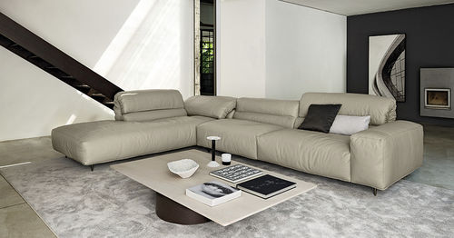 Canapé modulable - CRAZY DIAMOND - arketipo - contemporain / en tissu / en cuir