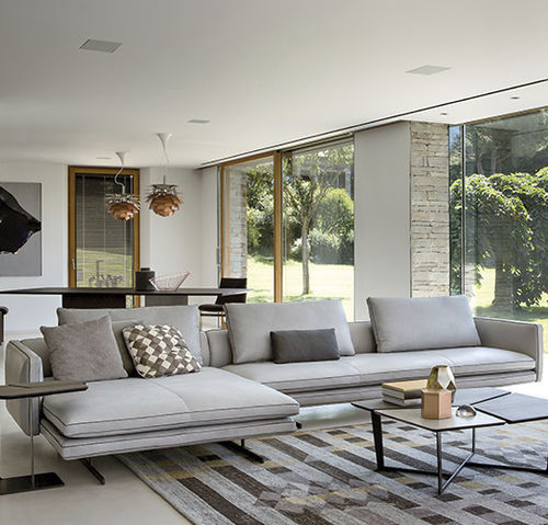 Canapé modulable - MOSS - arketipo - contemporain / en tissu / avec accoudoirs