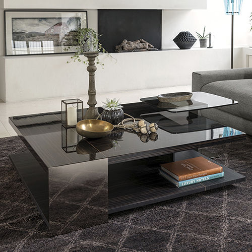 Table basse contemporaine - NOTH - arketipo - en chêne / en placage de bois / en ébène